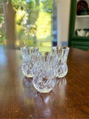Cut Crystal Bud Vase